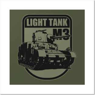 M3 Light Tank Posters and Art